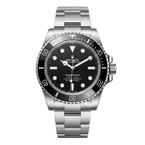 Rolex Submariner 124060 No-Date Oystersteel "Black"